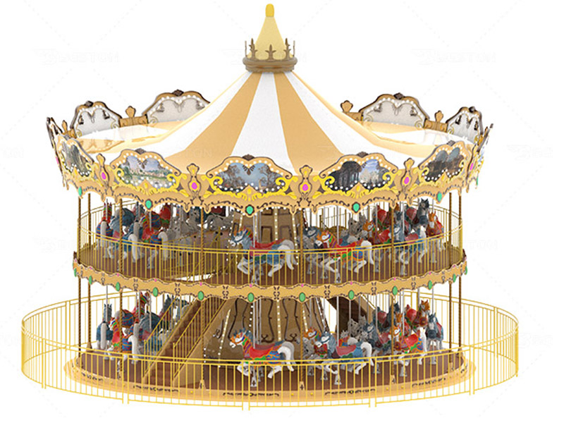 big carousel ride for kids